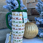 [Swig] Christmas Bows Mega Mug 30oz - The Pink Pineapple 850