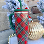 [Swig] Christmas Plaid Mega Mug 30oz - The Pink Pineapple 850