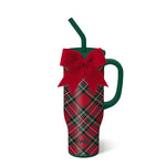 [Swig] Christmas Plaid Mega Mug 30oz - The Pink Pineapple 850