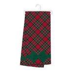 [Swig] Christmas Plaid Tea Towel - The Pink Pineapple 850