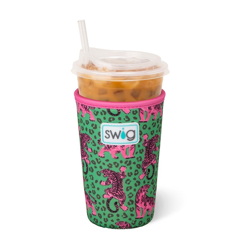 [Swig] Easy Tiger Medium Iced Cup Coolie - The Pink Pineapple 850