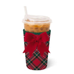 [Swig] Home Christmas Plaid Iced Cup Coolie - The Pink Pineapple 850