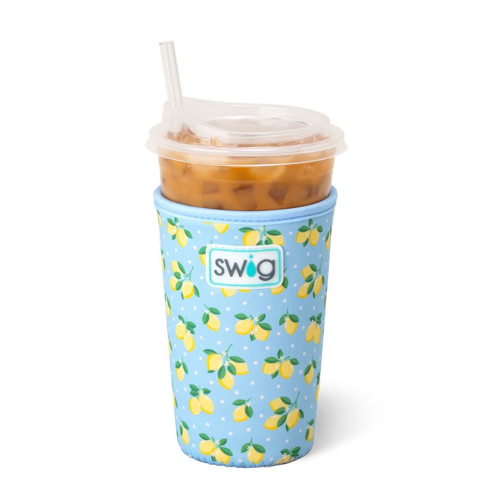 [Swig] Lemon Meringue Medium Iced Cup Coolie - The Pink Pineapple 850