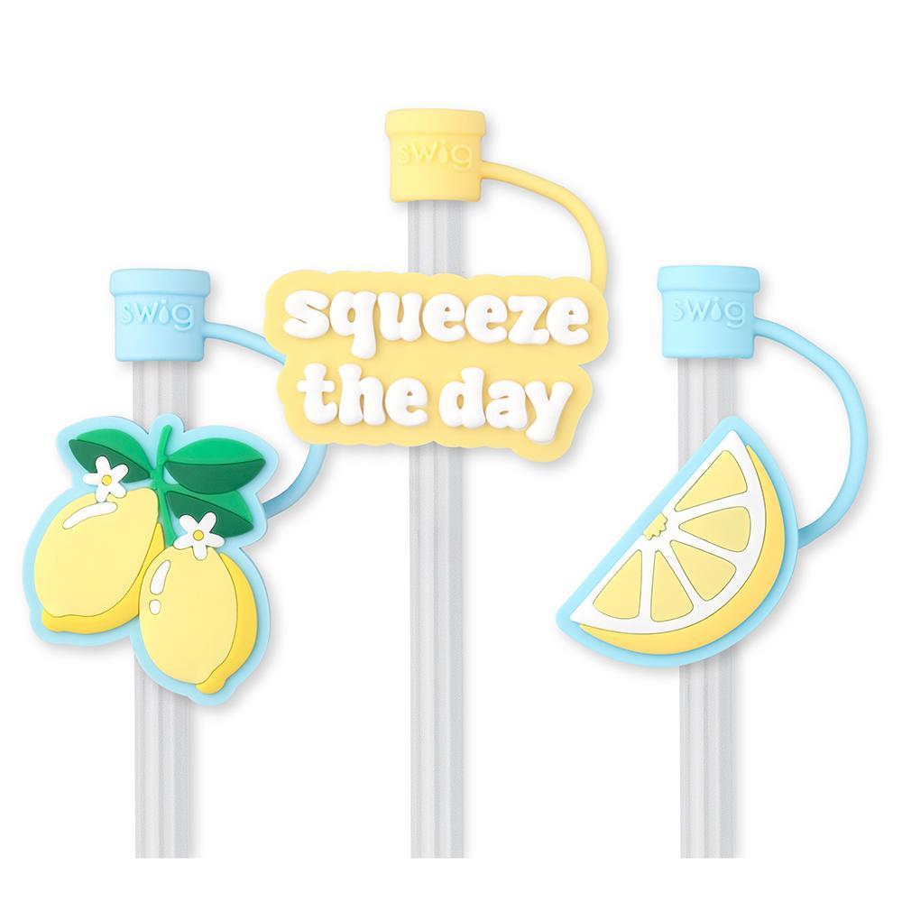[Swig] Lemon Meringue Straw Topper Set - The Pink Pineapple 850