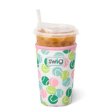 [Swig] Match Point Medium Iced Cup Coolie - The Pink Pineapple 850