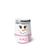 [Swig] Ms. Frost Stemless Wine Cup 12oz - The Pink Pineapple 850