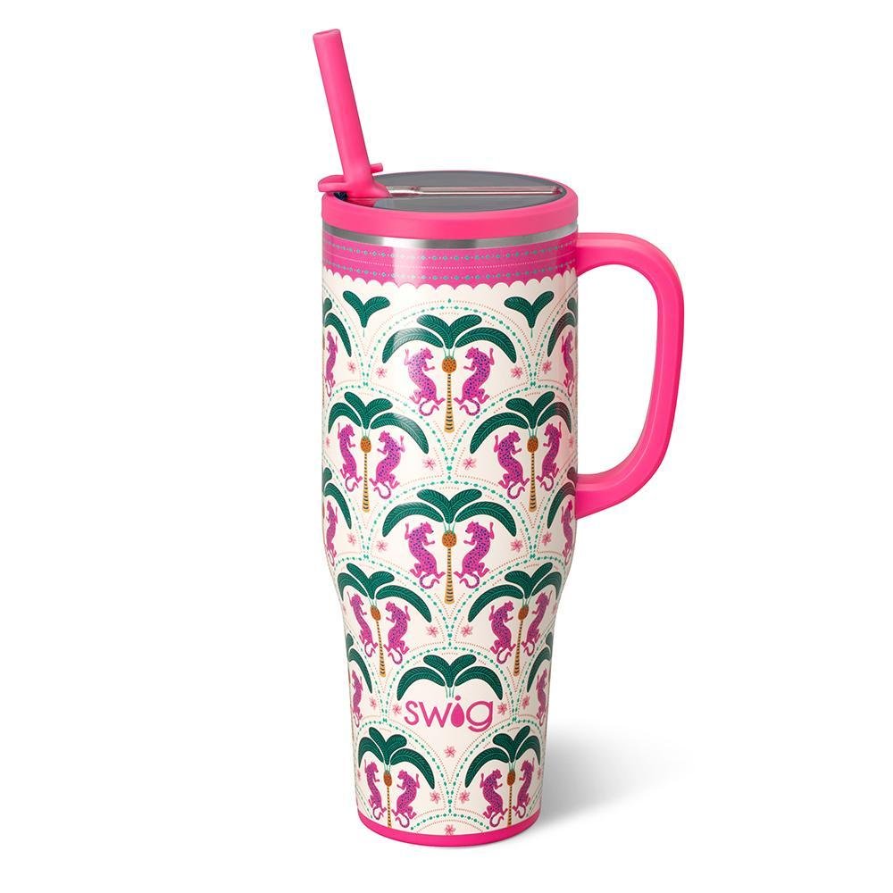 [Swig] Palm Royale Mega Mug 40oz - The Pink Pineapple 850