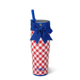 [Swig] Patriotic Picnic To - Go Tumbler 30oz - The Pink Pineapple 850