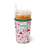 [Swig] Santa's Scrubs Iced Cup Coolie - The Pink Pineapple 850