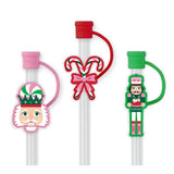 [Swig] Sugar Plum Soldiers Straw Topper Set - The Pink Pineapple 850