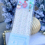 [Swig] Sugar Plum Soldiers Straw Topper Set - The Pink Pineapple 850