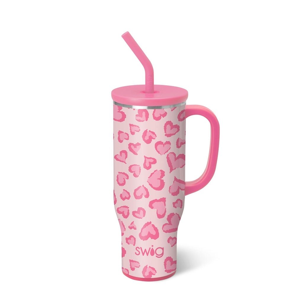 [Swig] Wild at Heart Mega Mug 30oz - The Pink Pineapple 850