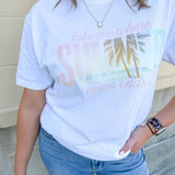 Take Me Where Summer Never Ends Tee - The Pink Pineapple 850