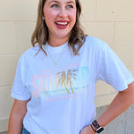 Take Me Where Summer Never Ends Tee - The Pink Pineapple 850