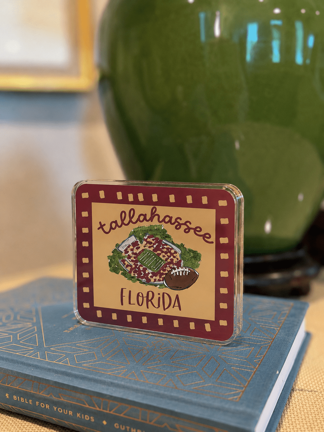 Tallahassee Game Days Sitter - The Pink Pineapple 850