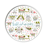 Tallahassee Pride Tray Pop Art Tray Insert - The Pink Pineapple 850