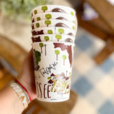 Tallahassee Reusable Party Cups - The Pink Pineapple 850