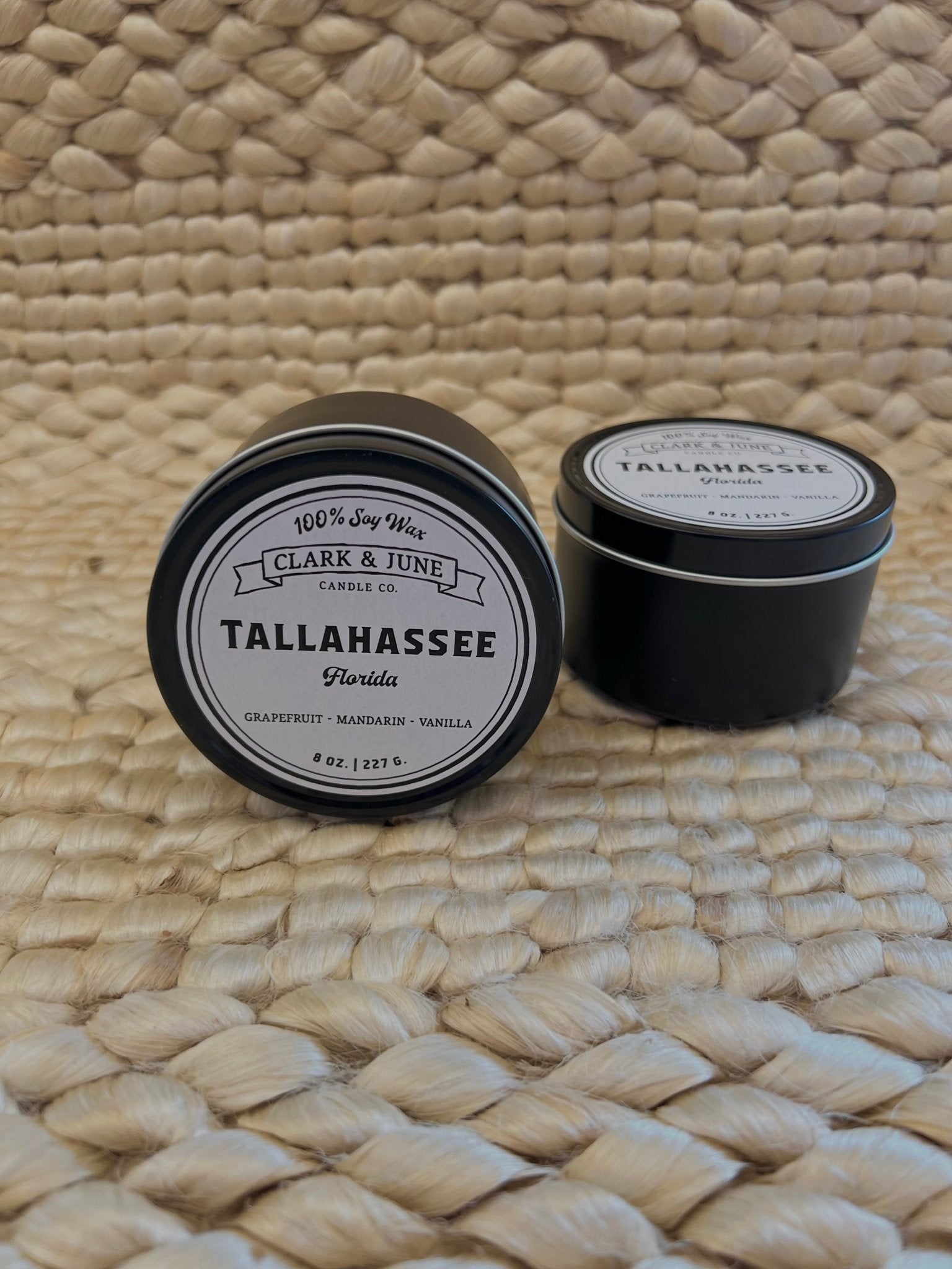 Tallahassee Soy Wax Tin Candle - The Pink Pineapple 850