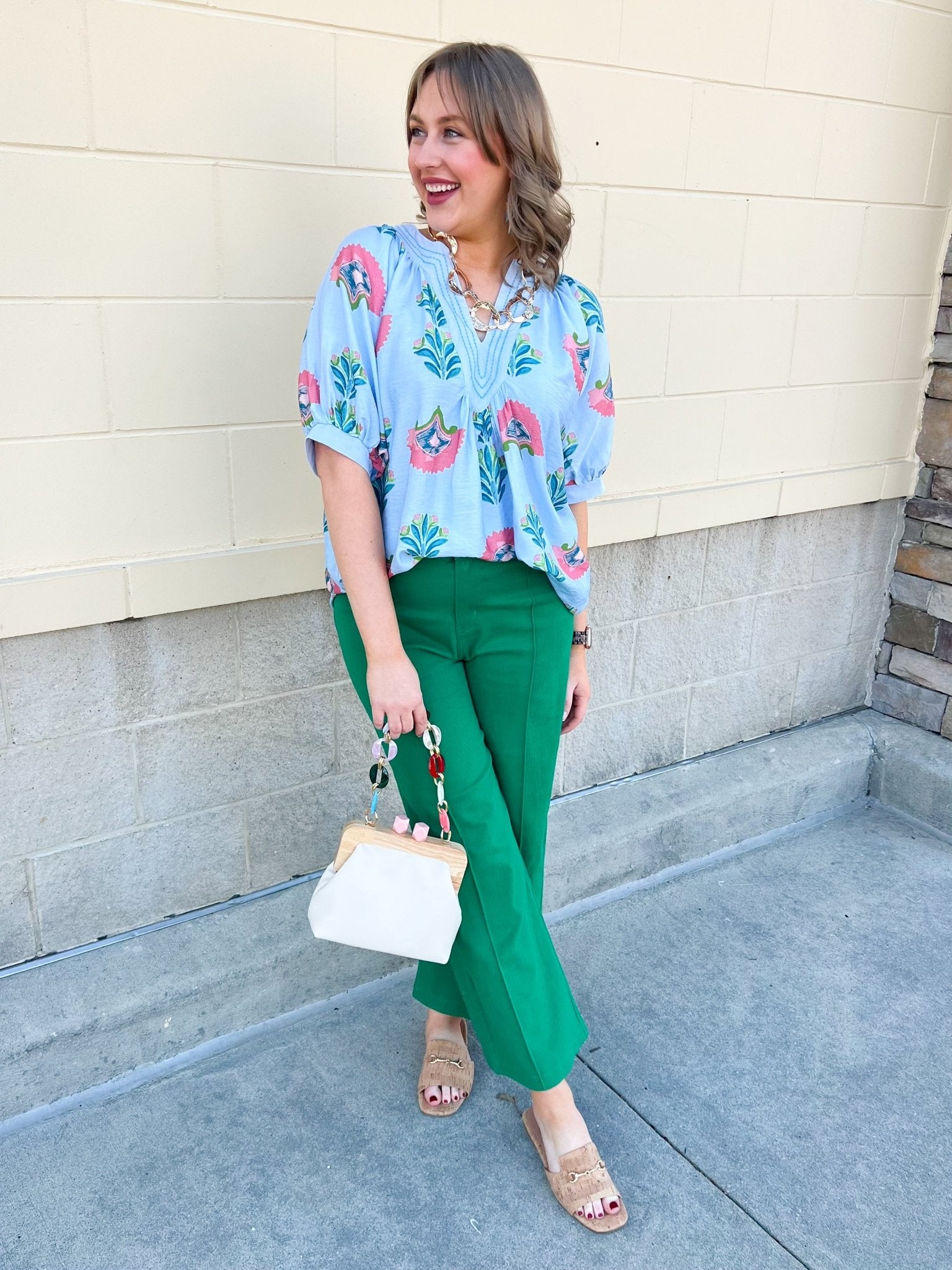 Tallulah Resin Chain Evening Bag - The Pink Pineapple 850