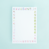 [Taylor Paladino] Crack Dot Bam Mahjong Notepad - The Pink Pineapple 850
