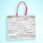 [Taylor Paladino] Mahjong Tiles Tote Bag - The Pink Pineapple 850