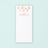 [Taylor Paladino] Sunset Mahjong Tiles "Get Crack'in" Listpad - The Pink Pineapple 850