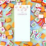 [Taylor Paladino] Sunset Mahjong Tiles "Get Crack'in" Listpad - The Pink Pineapple 850