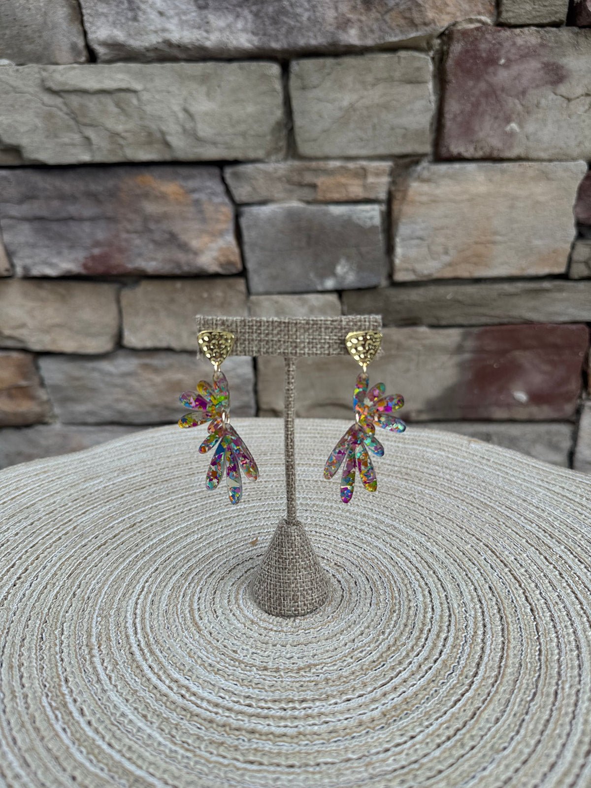 [Taylor Shaye] Francesca Drops Pastel Confetti - The Pink Pineapple 850