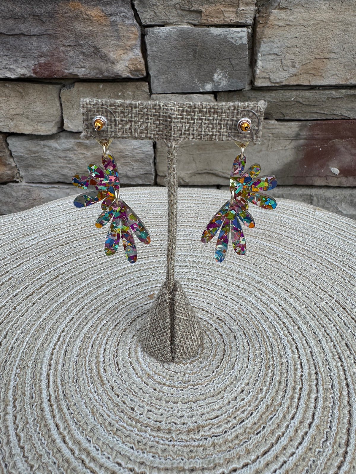 [Taylor Shaye] Francesca Drops Pastel Confetti - The Pink Pineapple 850