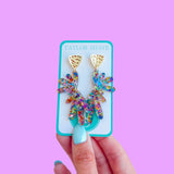 [Taylor Shaye] Francesca Drops Pastel Confetti - The Pink Pineapple 850