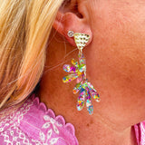 [Taylor Shaye] Francesca Drops Pastel Confetti - The Pink Pineapple 850