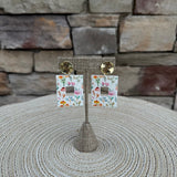 [Taylor Shaye] Mini Naomi Floral Earrings - The Pink Pineapple 850