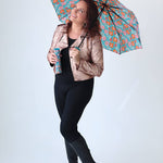 Teal Tango Umbrella in a Bottle - The Pink Pineapple 850