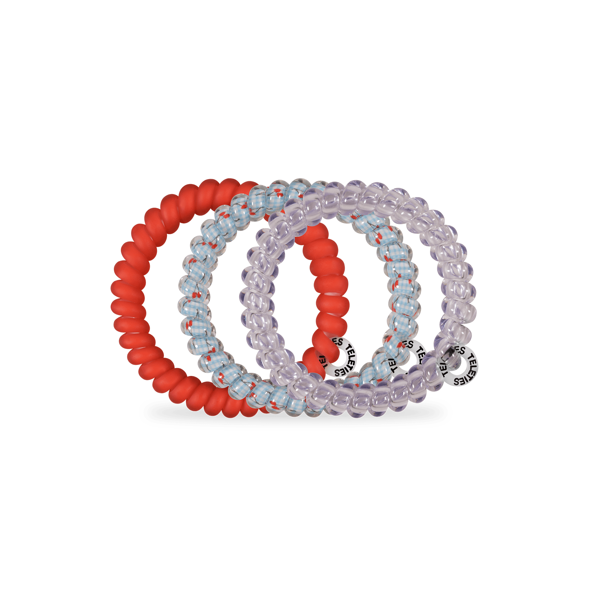 [Teleties] Basket of Cherries Small Hair Ties - The Pink Pineapple 850