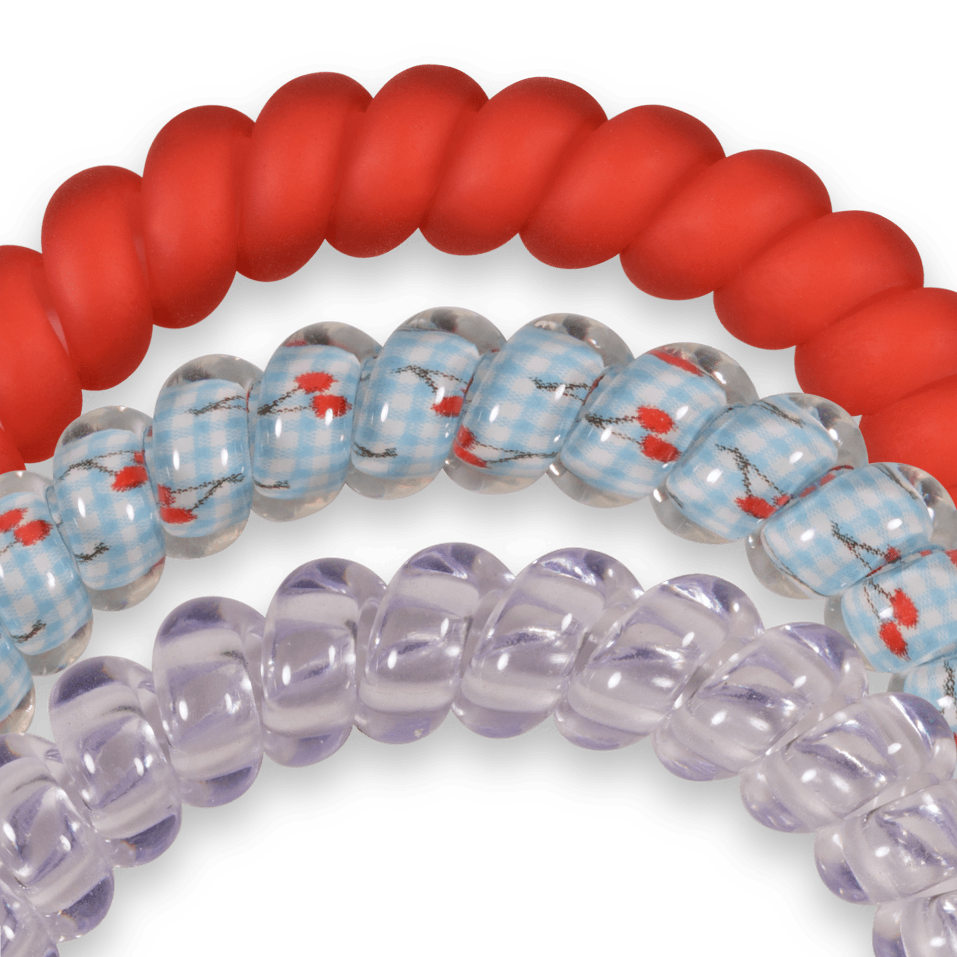 [Teleties] Basket of Cherries Small Hair Ties - The Pink Pineapple 850