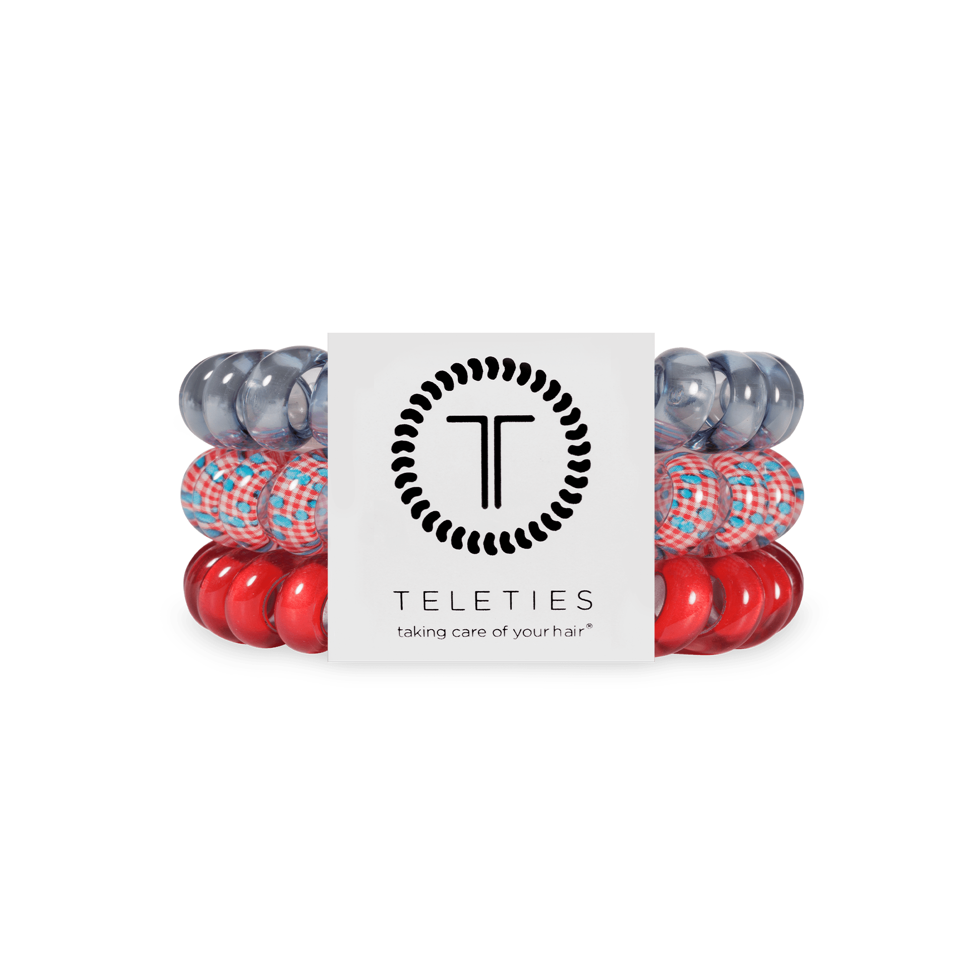 [Teleties] Blueberry Farms Large Hair Ties - The Pink Pineapple 850