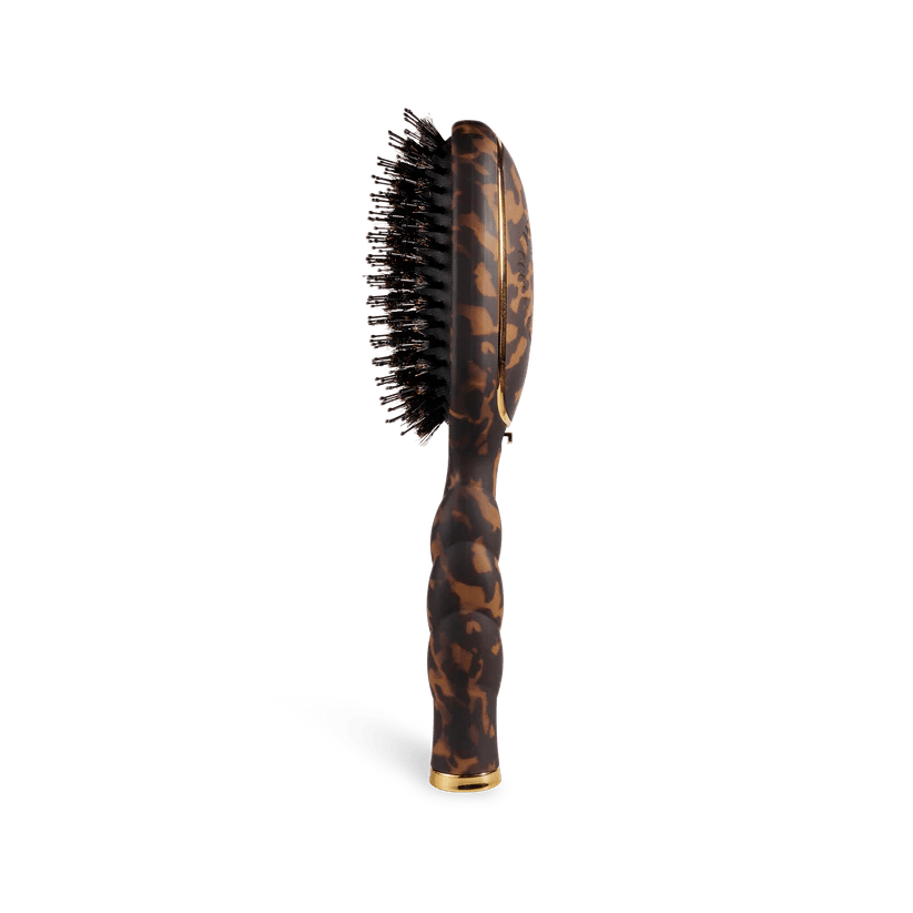 [Teleties] Boar Bristle Brush in Tortoise - The Pink Pineapple 850