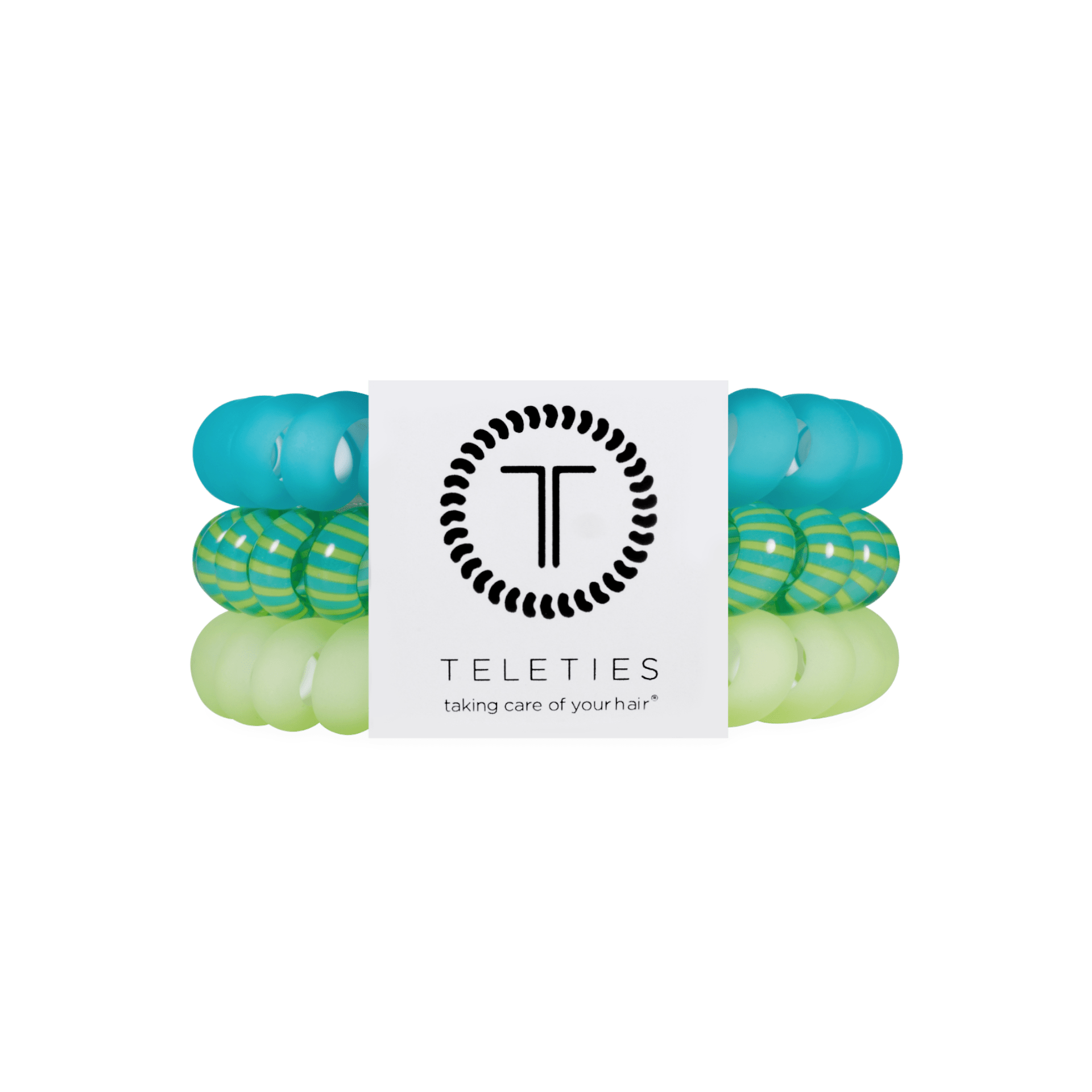 [Teleties] Cabana Cutie Large Hair Ties - The Pink Pineapple 850