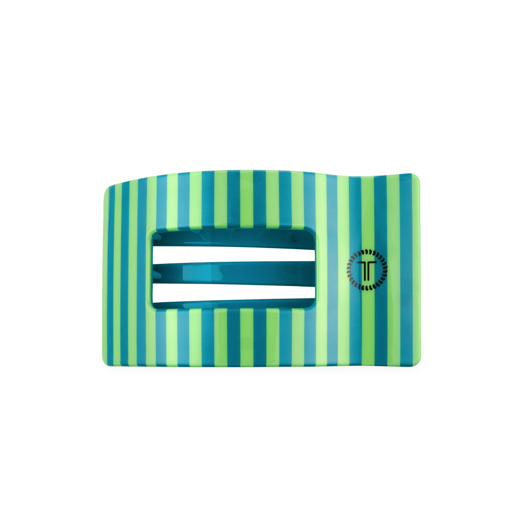 [TELETIES] Cabana Cutie Medium Flat Rectangle Hair Clip - The Pink Pineapple 850