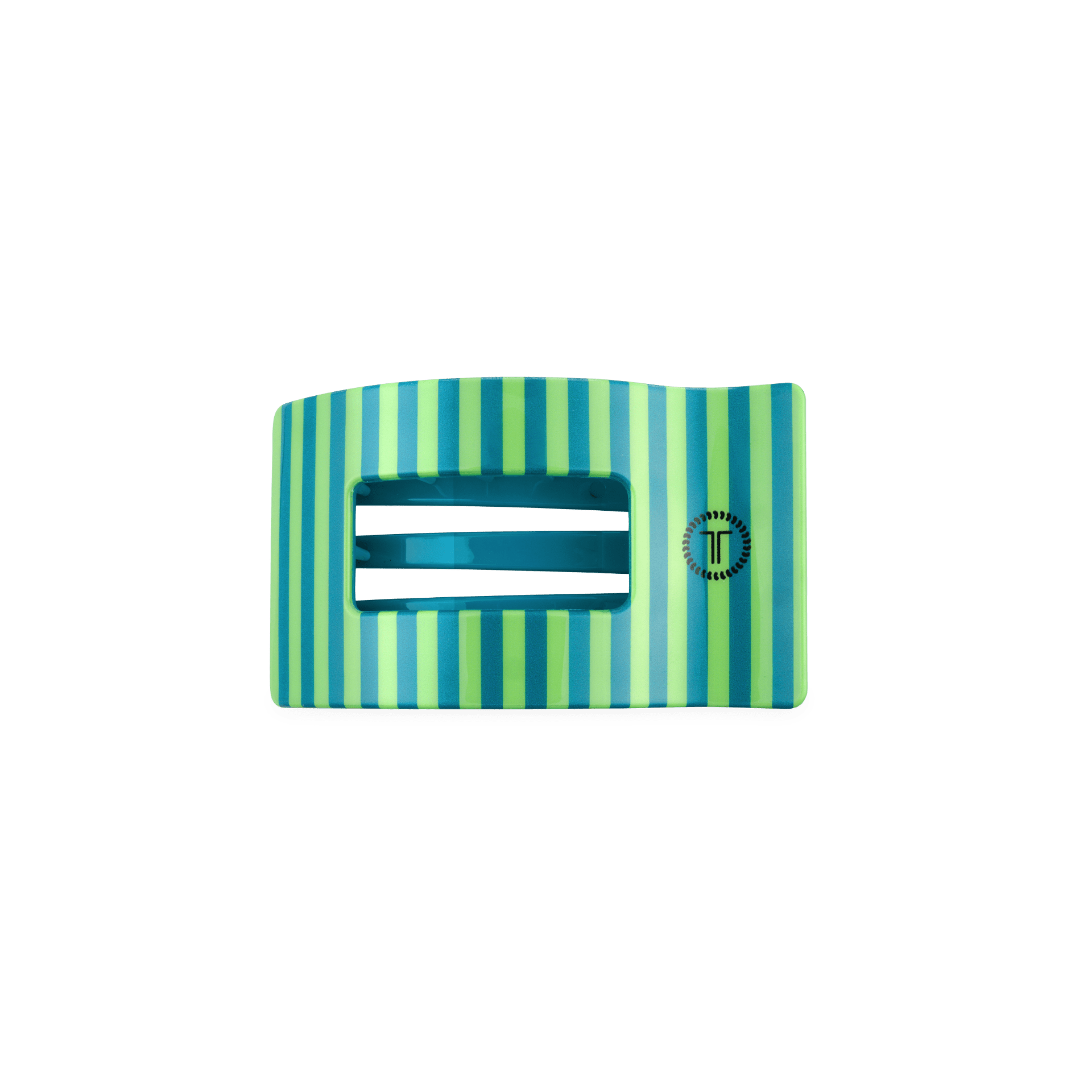 [TELETIES] Cabana Cutie Small Flat Rectangle Hair Clip - The Pink Pineapple 850