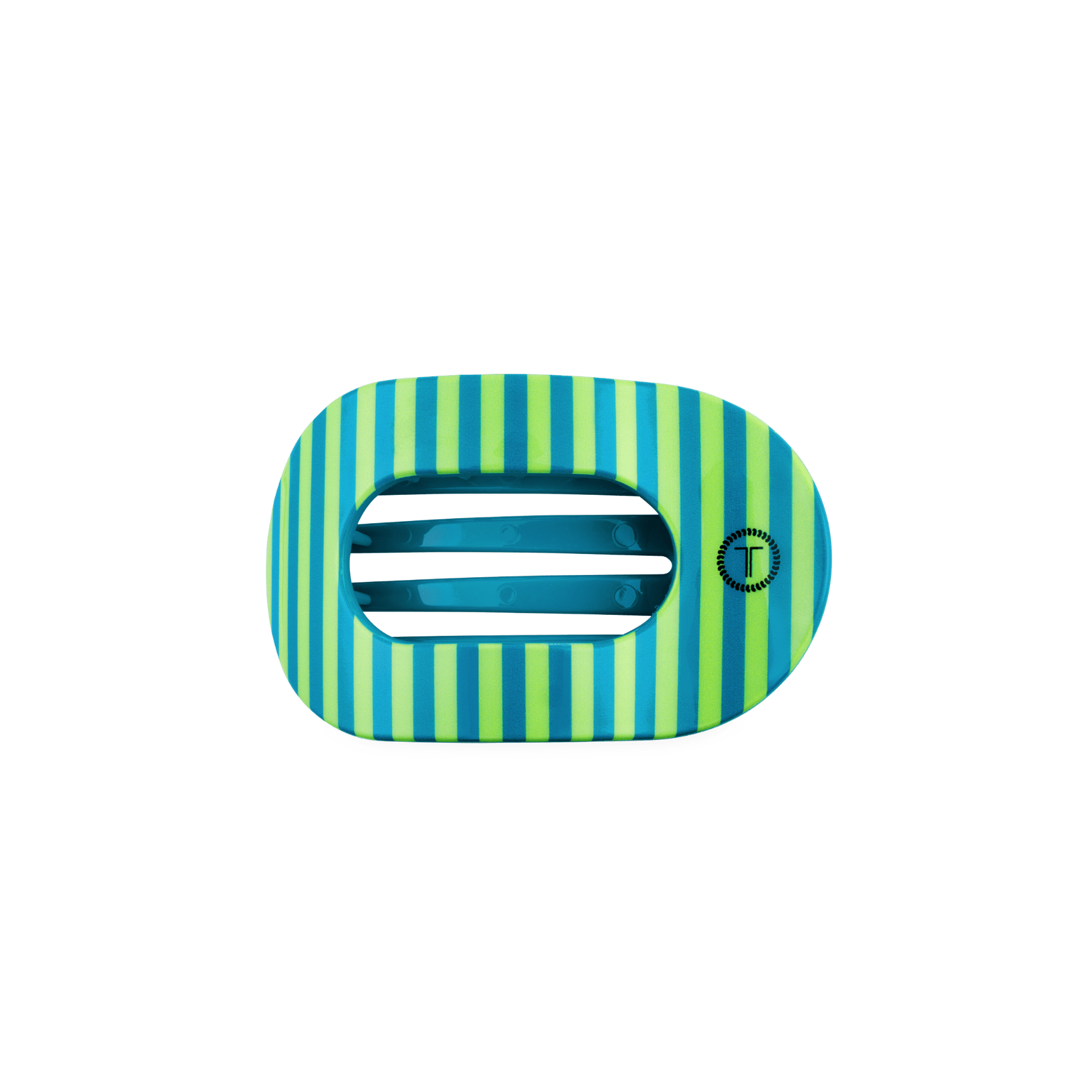 [TELETIES] Cabana Cutie Small Flat Round Hair Clip - The Pink Pineapple 850