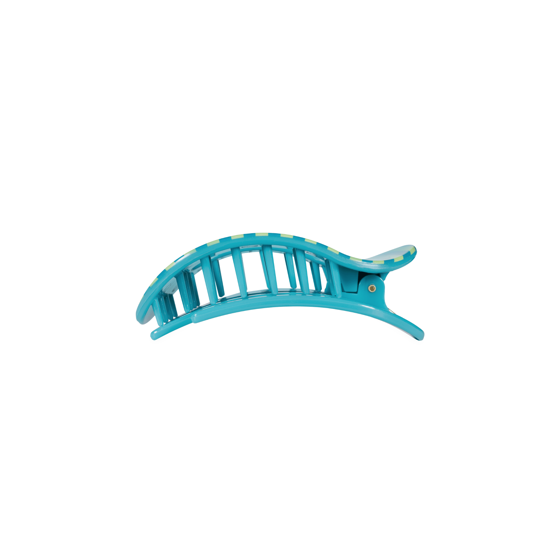 [TELETIES] Cabana Cutie Small Flat Round Hair Clip - The Pink Pineapple 850