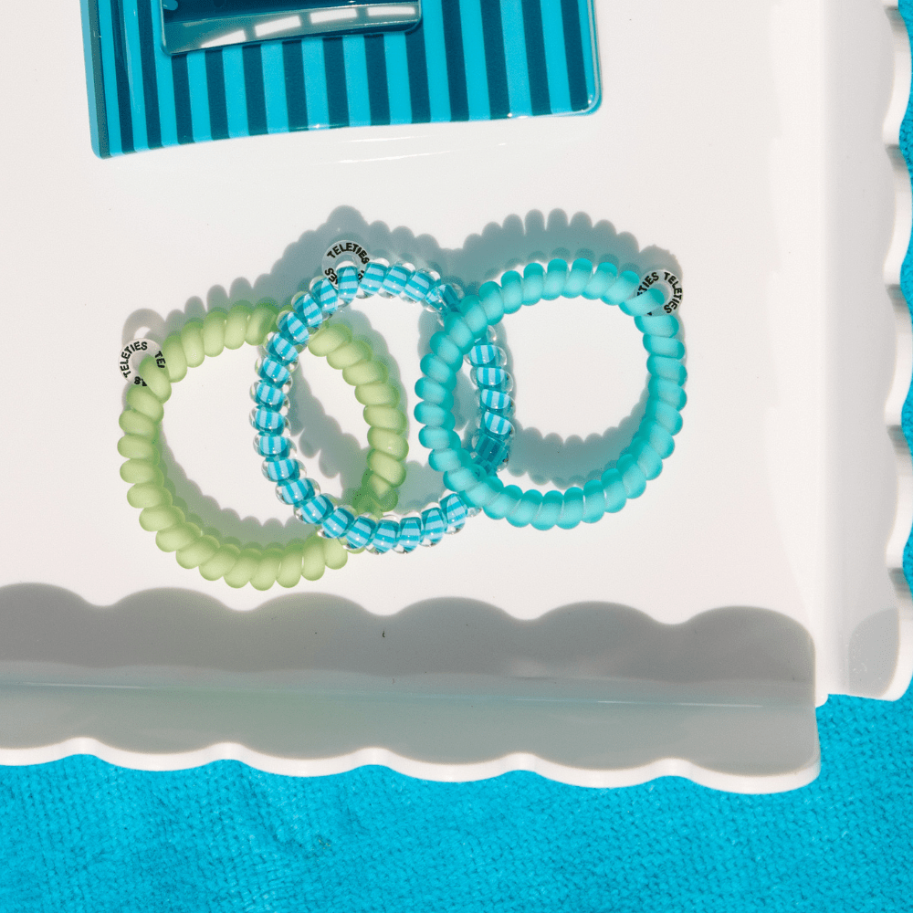 [Teleties] Cabana Cutie Small Hair Ties - The Pink Pineapple 850