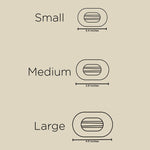 TELETIES Candy Cane Crush Large Flat Round Hair Clip - The Pink Pineapple 850