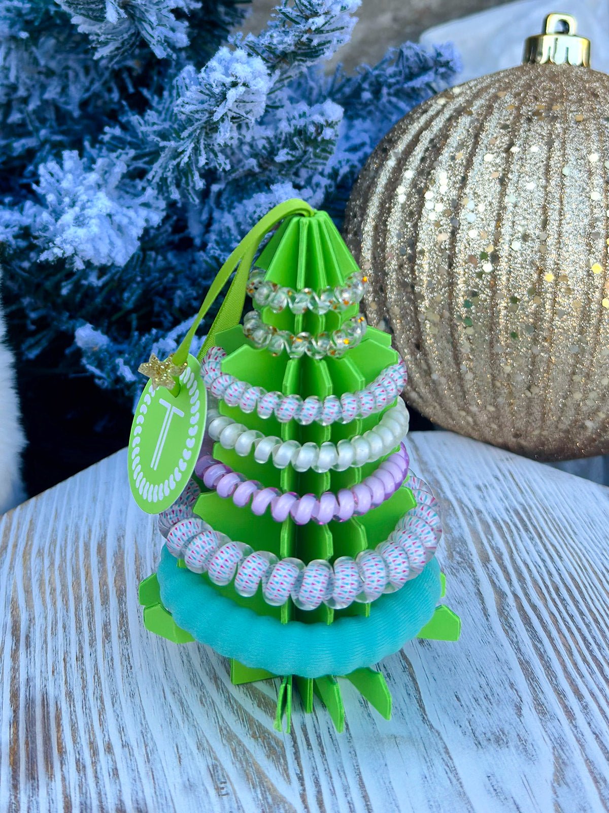 [TELETIES] Christmas Tree Ornament - The Pink Pineapple 850