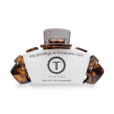 [Teleties] Classic Hair Clip Large - Tortoise - The Pink Pineapple 850