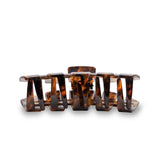 [Teleties] Classic Hair Clip Large - Tortoise - The Pink Pineapple 850