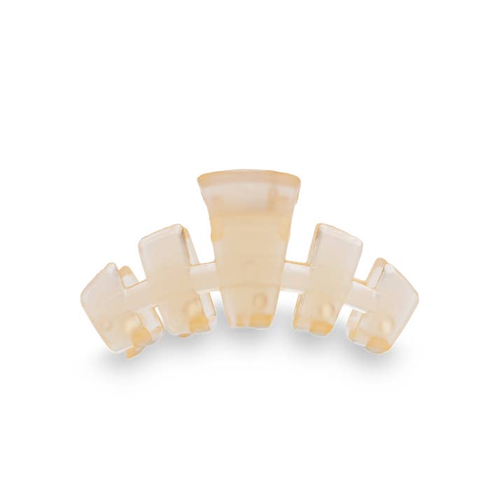 [Teleties] Classic Hair Clip Tiny - Almond Beige - The Pink Pineapple 850