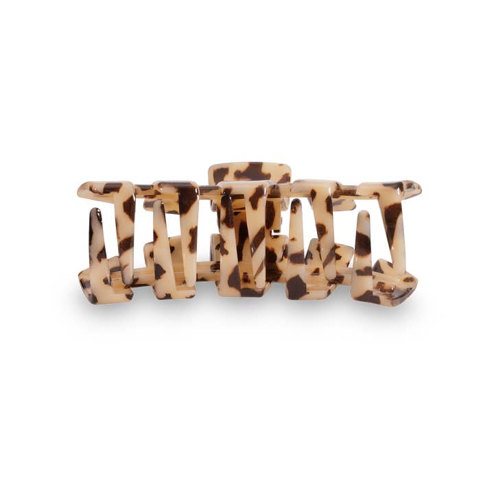 [TELETIES] Classic Hair Clip – Tiny Blonde Tortoise - The Pink Pineapple 850