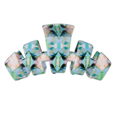 [Teleties] Classic Island House Large Claw Clip - Blue - The Pink Pineapple 850